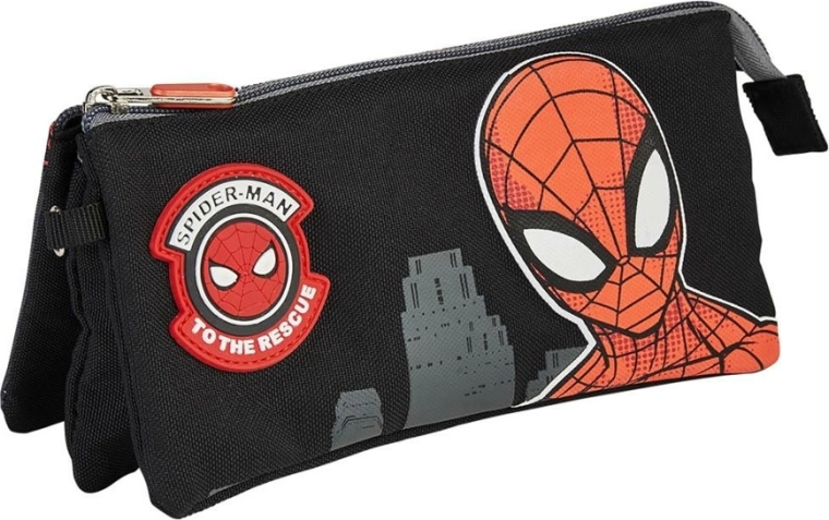 Federmäppchen mit Spiderman-Motiv mit Reißverschluss
