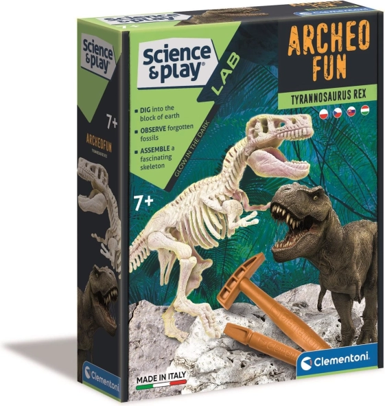 CLEMENTONI Science&Play ArcheoFun: Tyrannosaurus Rex