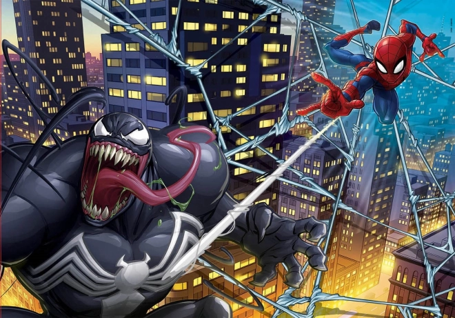 Puzzle Spiderman und Venom 200 Teile