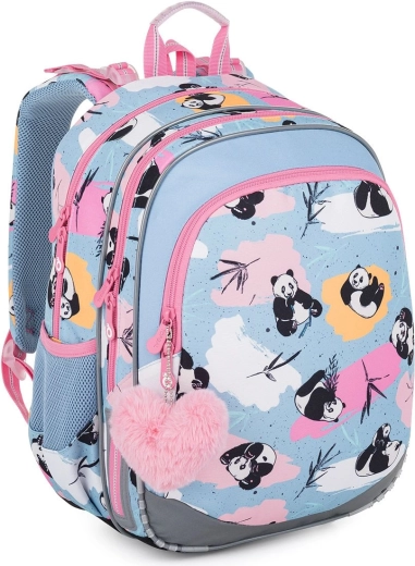 Schulrucksack mit Pandas Topgal Elly