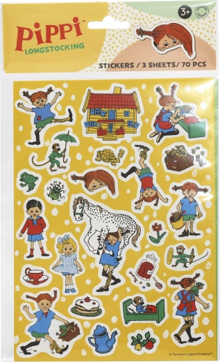 Sticker-Set Pippi Langstrumpf
