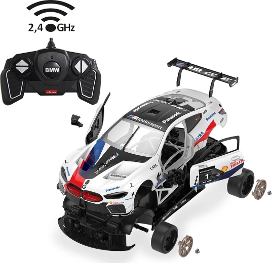 Jamara BMW M8 GTE RC-Bausatz 1:18 2,4 GHz weiß