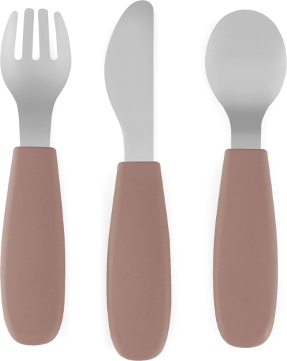 Petite&Mars Besteckset aus Edelstahl Take&Match Velvet Latte 12m+