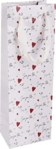 Geschenkpapiertüte für Wein „Nur für dich“