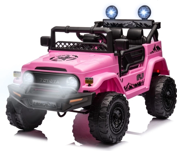 Elektrisches Auto Milly Mally Toyota FJ Cruiser rosa