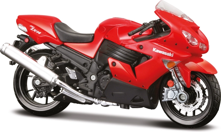 Maisto Motorrad Kawasaki Ninja ZX-14R rot 1:18