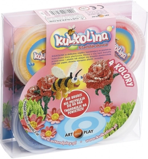 Perlenknete – Set mit 4 Farben