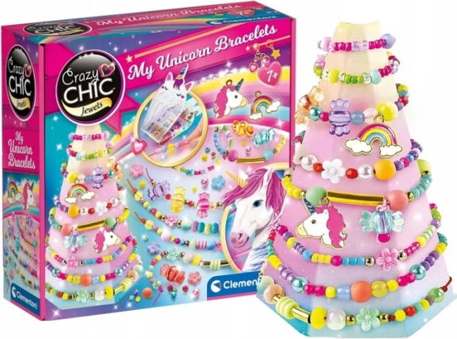 CLEMENTONI Crazy Chic Schmuck: Armbänder mit Einhörnern