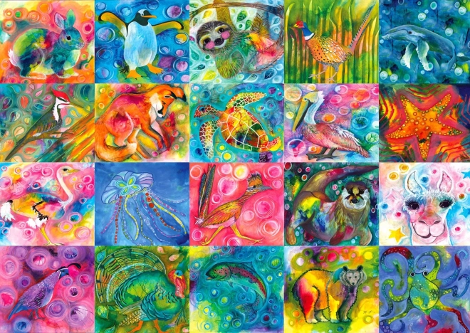 Puzzle Tierzauber 1000 Teile