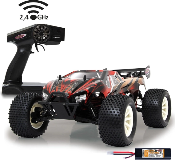 Jamara Brecter Truggy 4WD 1:10 mit LiPo-Akku, 2,4 GHz
