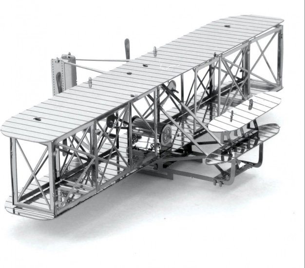 3D-Puzzle Wright-Flugzeug von Metal Earth