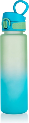 Sport-Wasserflasche 750 ml blau‑grün
