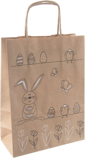 Papier-Geschenktasche Häschen 18 × 8 × 24 cm