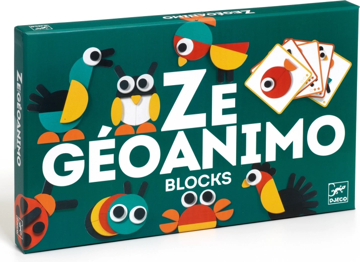 Djeco Holzpuzzle – geometrische Formen
