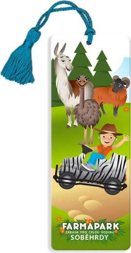 Prime 3D Lesezeichen – Farmpark-Tierchen