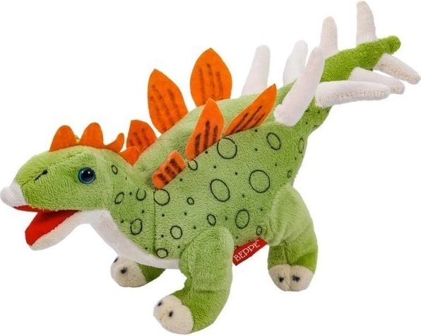 Plüschdinosaurier Stegosaurus grün 30 cm