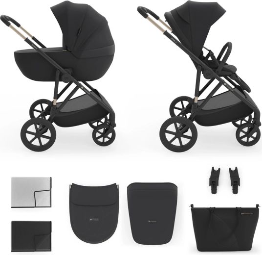 Kinderkraft Kinderwagen 2-in-1 Prime 3 Venezian Black