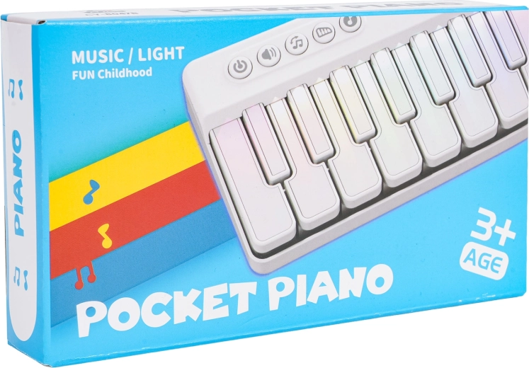 Schwarzes Kinder-Taschenkeyboard