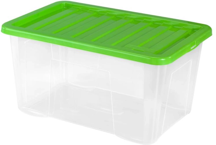 Kunststoff-Aufbewahrungsbox mit Deckel HEIDRUN Quasar 60 l