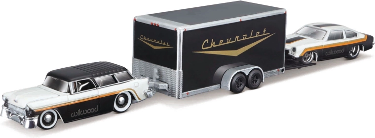 Maisto Design Team Haulers Chevrolet Nomad 1955 und Chevrolet Vega 1971 1:64