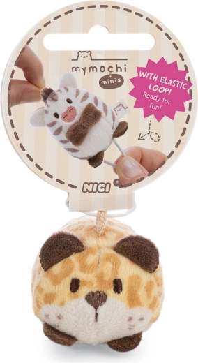 Nici MyMochi Plüschanhänger Leopard Ichiro 5 cm (liegend)