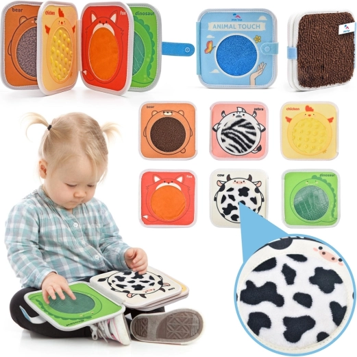2Kids Toys Sensorikbuch Tiere – 1 Stück