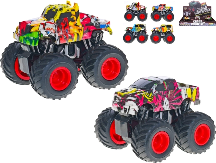 Monstertruck mit Schwungrad 12 cm