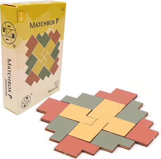 Holzpuzzle Matchbox für Kinder
