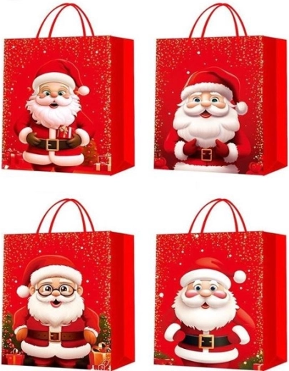 Weihnachtliche Geschenktüte L – 1 Stück
