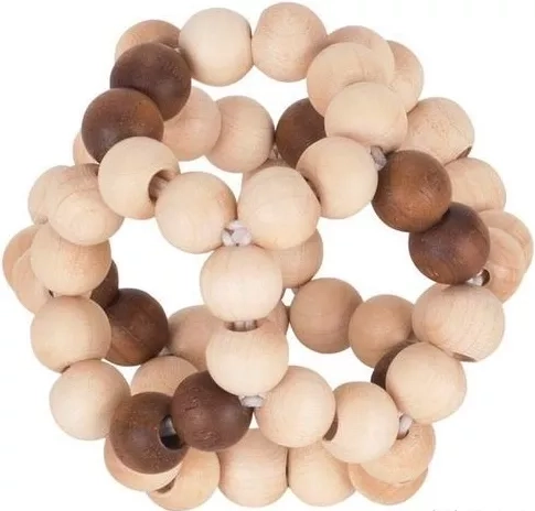 Elastischer Holzball zum Greifen Heimess – natur