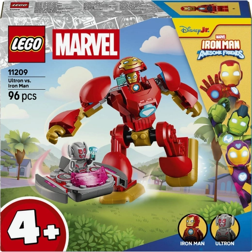 LEGO Marvel Ultron gegen Iron Man