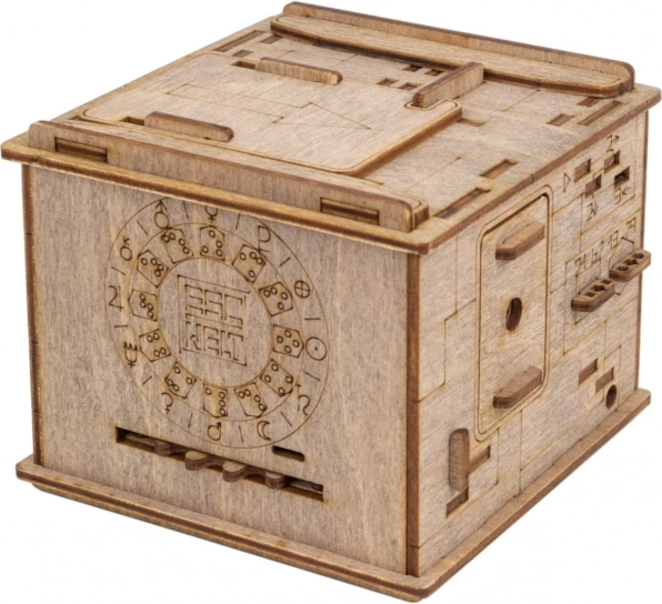 Holzrätsel Raumkapsel