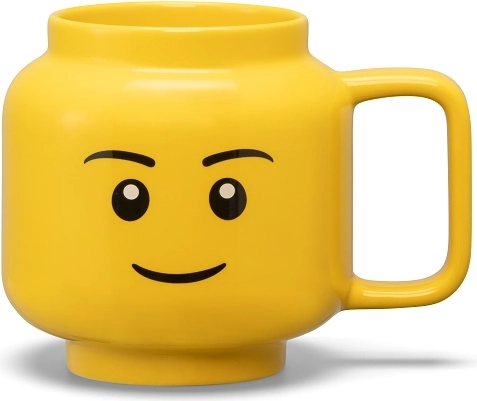 LEGO Keramikbecher 530 ml – Kopf der Minifigur Junge