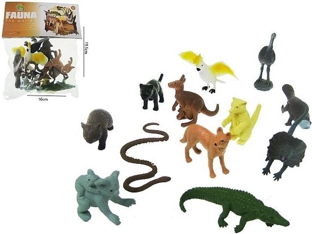 Set mit Figuren australischer Wildtiere 6–8 cm