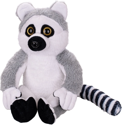 Plüsch-Lemur 25 cm sitzend für Babys ab Geburt