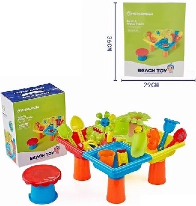 Sand- und Wassertisch zum Spielen, 25 Teile