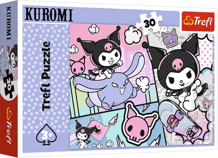 Puzzle-Spaß mit Kuromi, 30 Teile