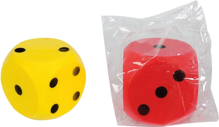 Weicher Spielwürfel Androni (2 Varianten) - 1 Stück