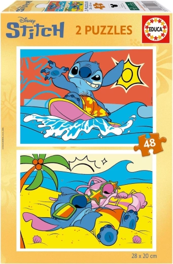 Educa Kinderpuzzle Stitch 2×48 Teile