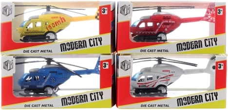 Metallhubschrauber - 1 Stück