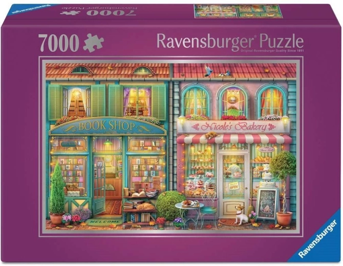 Ravensburger Puzzle Buchhandlung und Bäckerei 7000 Teile