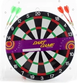 Dartscheibe mit Pfeilen MaDe