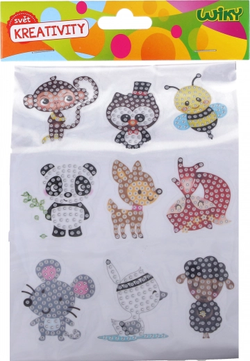 Kreativ-Set Diamant-Aufkleber Tierchen