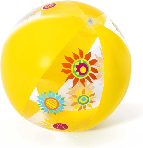 Aufblasbarer Strandball 51 cm gelb BESTWAY