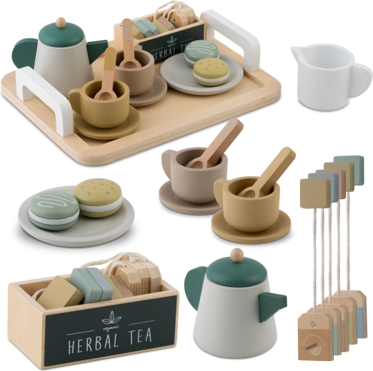Holz-Teeset NUKIDO