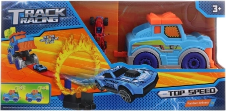 Abschussauto mit Strecke – Formel