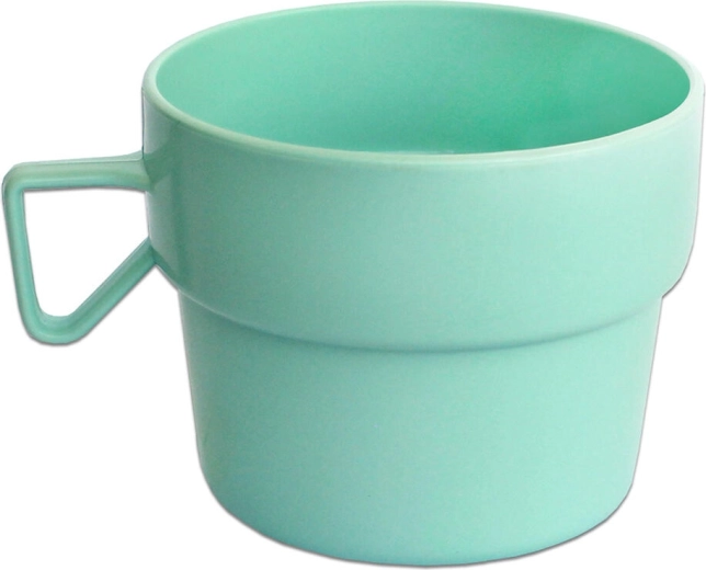 Stapelbarer Kunststoffbecher 0,25 l – Farbmix