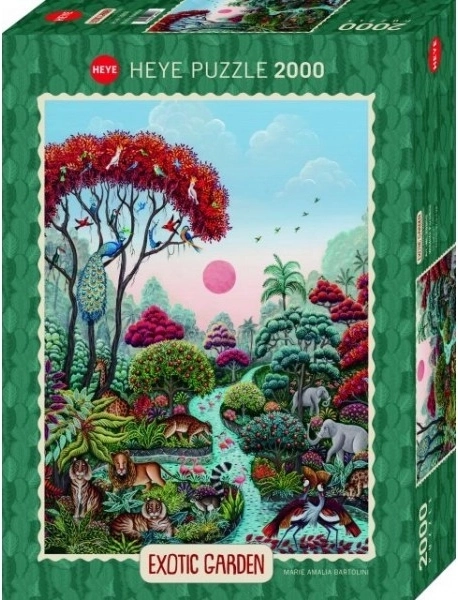 Puzzle HEYE 2000 Teile – Paradies für Wildtiere