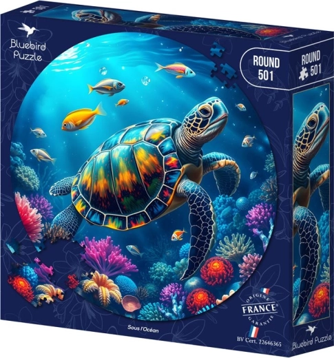 Bluebird rundes Puzzle Unter der Meeresoberfläche 501 Teile