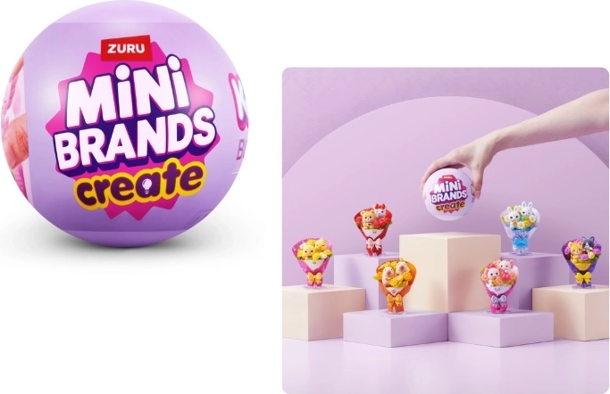 ZURU Mini Brands Create Mini-Kawaii-Sträuße - 1 Stück